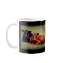 Angus Love - Pair of Cattle Side by Side Mug