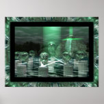 Anicent Mayan Ritual 13 Crystal Skulls Posters