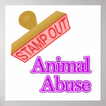 Animal Abuse Print