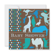 Animal Baby Shower Invitation