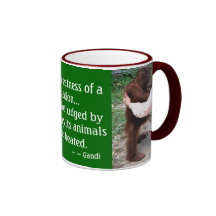 Animal Care Quotation Coffee Mug