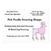 Animal Care Specialist Business Card Templates