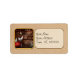 Animal - Chicken - The duck is a spy Personalized Address Label