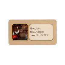 Animal - Chicken - The duck is a spy Personalized Address Label