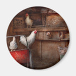 Animal - Chicken - The duck is a spy Refrigerator Magnets