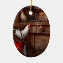 Animal - Chicken - The duck is a spy Christmas Tree Ornaments