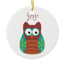 Animal Christmas Ornaments - Joy