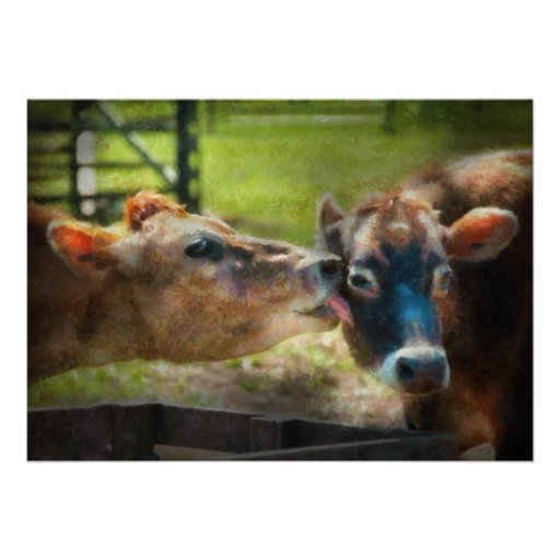 Animal - Cow - Let mommy clean that Personalized Announcement