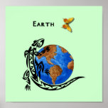 Animal Earth Poster