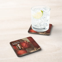 Animal - Horse - Calvins house Beverage Coaster