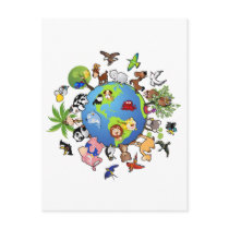Animal Kingdom Postcards