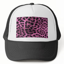 Animal leopard print - pink trucker hats