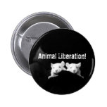 Animal Liberation! Pinback Button