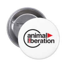 Animal Liberation t-shirt Pinback Button