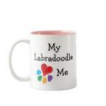 Animal Lover_I Heart My Labradoodle Mugs