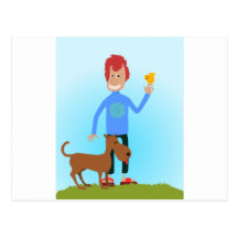 Animal Lover Post Card