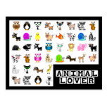 Animal Lover Postcard