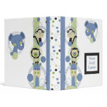 Animal Park Baby Photo Album Personalized 3 Ring Binder
