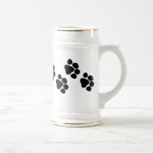 Animal Paw Prints Coffee Mug