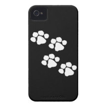 Animal Paw Prints iPhone 4 Cover