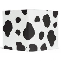 Animal Print Fur Skin Farm Cow Black White