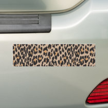 Animal Print Leopard Brown and Black