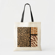Animal Print Tote Bag