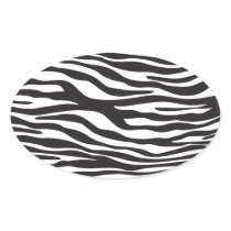 Animal Print Zebra Black and White