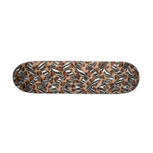 Animal Print Zig Zags Skateboard Decks