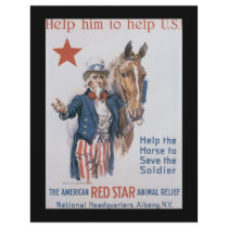 Animal Relief World War II Flyer Design