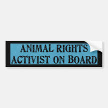 Animal Rights Bumper Stickers