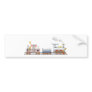 Animal Train Bumper Sticker