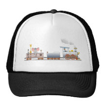 Animal Train Mesh Hat