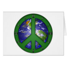 Animal World Coexist Greeting Card