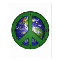 Animal World Coexist Post Card