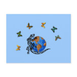 Animal World Postcard