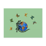 Animal World Postcard