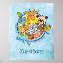 Animals 2 All Together - poster print