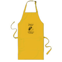 Animals are my friends..and I don't eat my friends Aprons