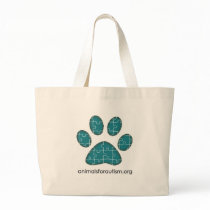 Animals for Autism Signature Logo bag