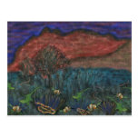 Animals in the desert Postcard