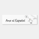 Animals Speak Spanish Too! Merchandise Bumper Sticker