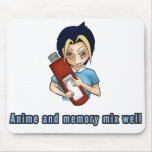 Anime and memory mix well mousepads