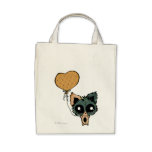 Anime Chibi Kitty Tote Bags