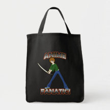 Anime Fanatic Tote Bags