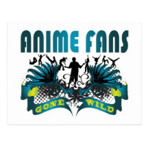 Anime Fans Gone Wild Post Card