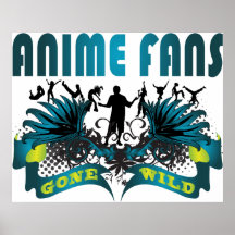 Anime Fans Gone Wild Print