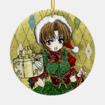 Anime Gift Girl Christmas Tree Ornaments