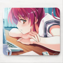 Anime Girl Mousepad