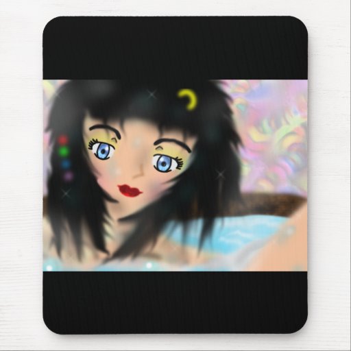 Anime girl mousepads